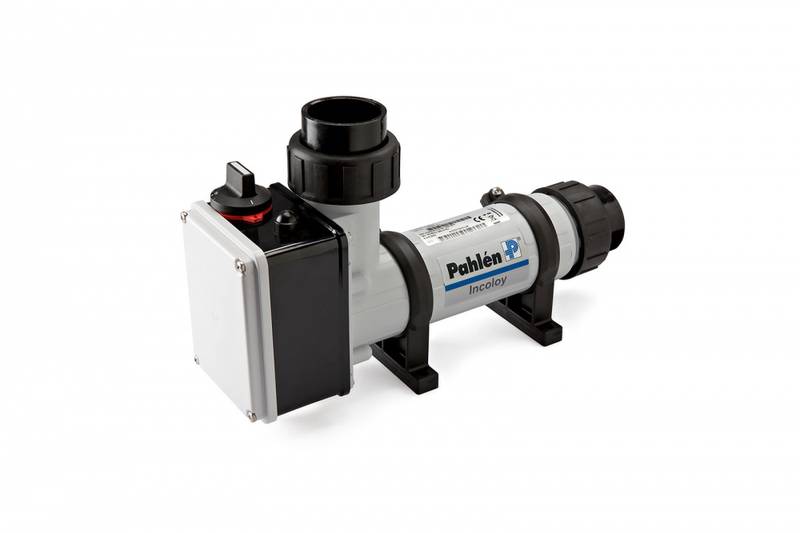 Pahlen el-varmer i plast 9 kW til svømmebasseng