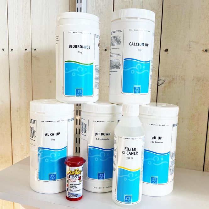 Hovedbilde Kjemikaliepakke InClear Bromin Spa