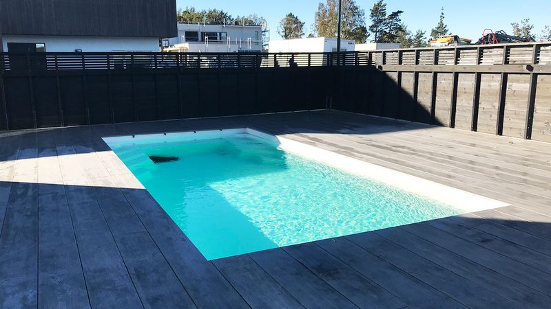 Monaco 750 glassfiber svømmebasseng