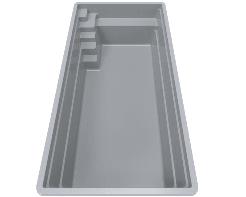 Enzo 7 glassfiber svømmebasseng