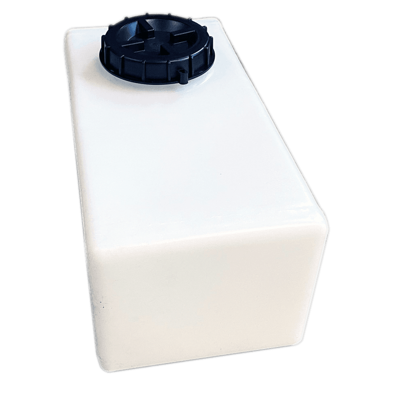 Doseringsbeholder hvit m/skrulokk 42 liter