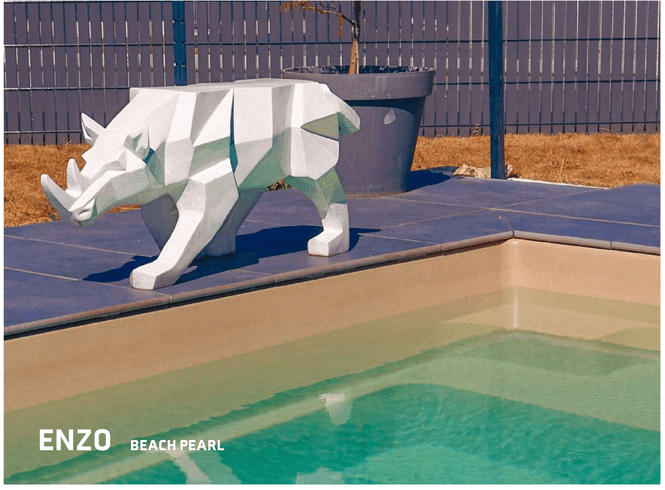 Hovedbilde Enzo 8 glassfiber svømmebasseng