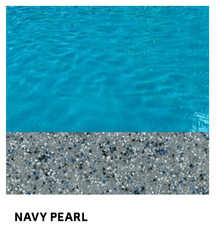 Antibes glassfiberbasseng med benk/beach-sone